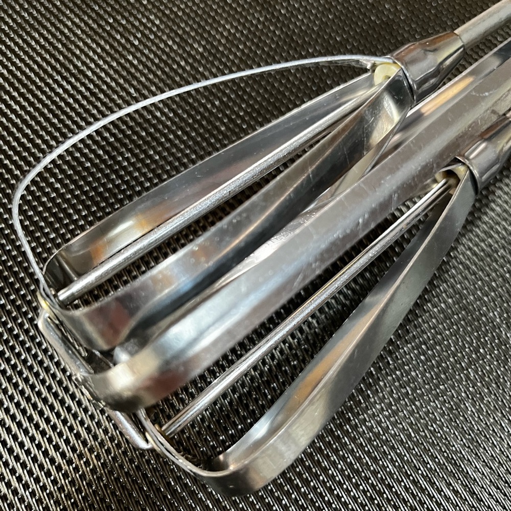 Vintage Handheld Egg Beater Stainless Steel made in USA - Picture 3 of 5